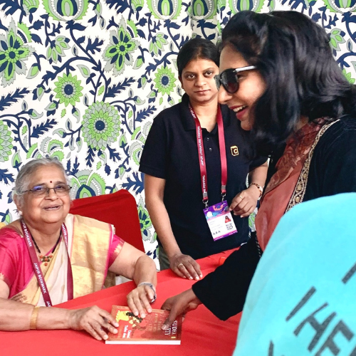 With Sudha Murthy Maam